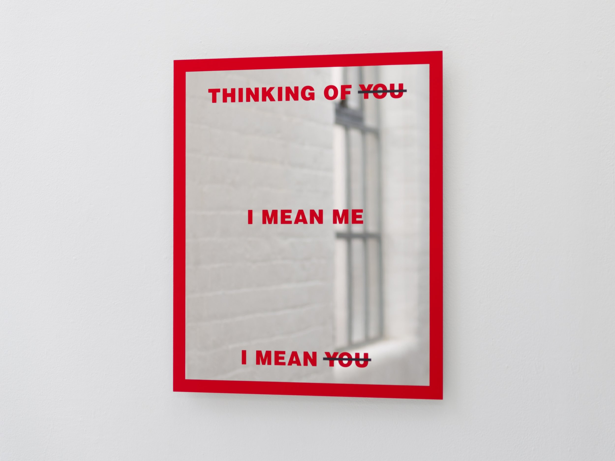 Barbara Kruger - 'Untitled (Mirror)' Limited Edition — Atelier JI